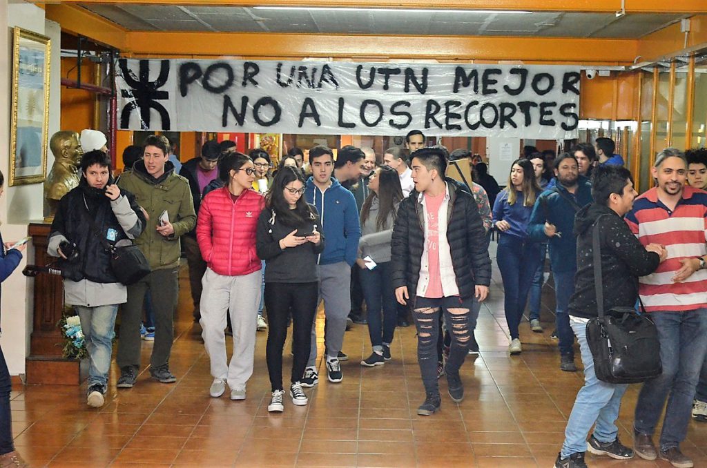 La UTN se moviliza ante los recortes presupuestarios