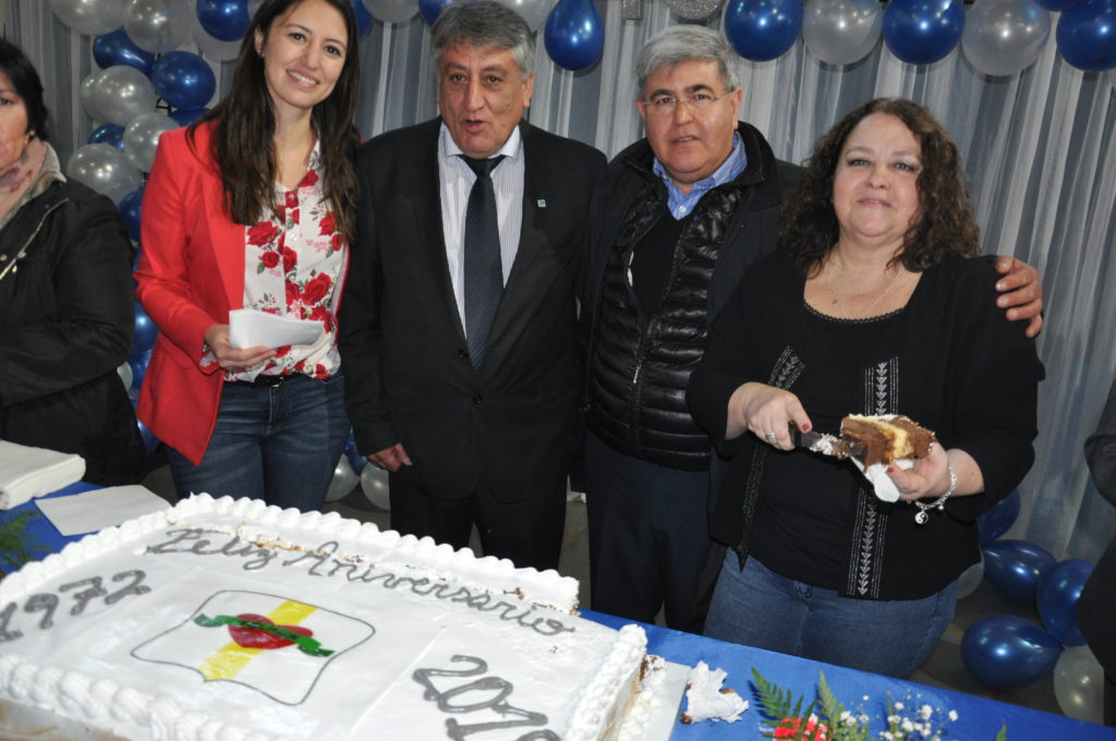 El Director de Radio Universidad (93.5) y Provincia 23, Alberto Centurión, participó de la celebración del 46° Aniversario de Tolhuin.