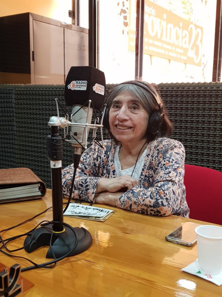 Zulema Lodeiro pasó por Radio Universidad 93.5