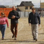 El intendente Melella recorrió la obra de recuperación