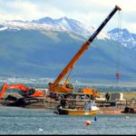 Avanza el muelle de pescadores de Puerto Almanza: “Arrancó después de muchos años de espera” señaló Lito Lavia