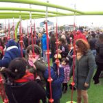 El intendente Melella inauguró la primera plaza de Tierra del Fuego totalmente adaptada para niños y niñas con discapacidad
