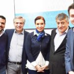 La fórmula Fernández-Fernández felicitó a Vuoto y Pérez por los triunfos en las elecciones