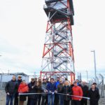 Bertone inauguró el radar meteorológico más austral del mundo