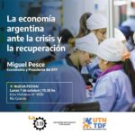 Miguel Pesce brindará este lunes una charla en la UTN