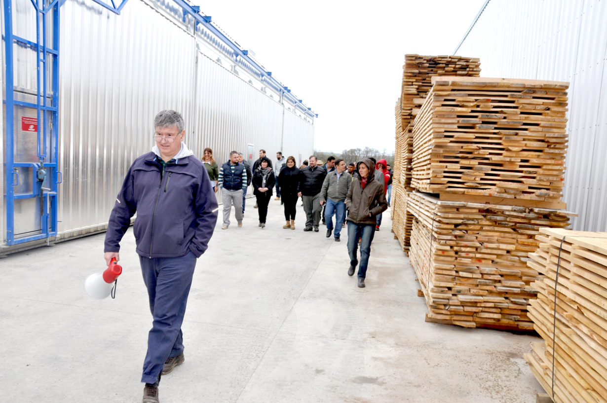 En diálogo con Radio Universidad 93.5, el gerente local de Lenga Patagonia, Nicolás Kelsey, detalló que “el proyecto está concebido para que podamos producir mensualmente entre 20 y 25 contenedores de madera seca y clasificada para destinarla a fábricas de muebles, en principio para el mercado externo”.