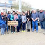 Bertone inauguró una nueva obra de gas en la Margen Sur