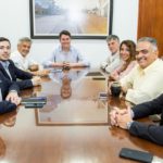 Martín Pérez se reunió con representantes de la Cámara de Comercio