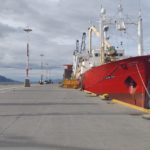 Ya no hay cruceros pero siguen trabajando los estibadores en el puerto