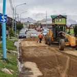 Continúan los trabajos de repavimentación en Pontón Río Negro, entre Magallanes y Alem