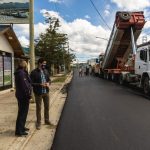 La calle Fuegia Basket fue habilitada para la circulación