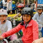 Niños y adolescentes disfrutaron del ciclismo de montaña