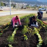 La Municipalidad de Ushuaia continúa las tareas de embellecimiento de la ciudad