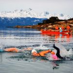 Circuito de natación en aguas abiertas y kayak en Río Grande