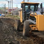 Trabajos de movimiento de suelo en calle Madre Teresa de Calcuta