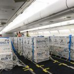 Parte otro vuelo de Aerolíneas Argentinas a Moscú para traer más vacunas