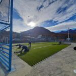 Colocaron el césped sintético en el Playón Deportivo de Andorra