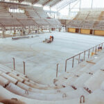 Avanza la Obra del Microestadio en Río Grande