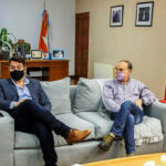 Senador Blanco se reunió con el intendente de Río Grande Martín Pérez