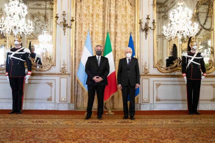 Visita del Presidente Alberto Fernandez al Papa Francisco Mayo 2021