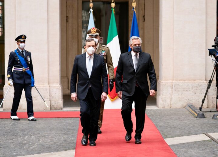 Visita del Presidente Alberto Fernandez al Papa Francisco Mayo 2021