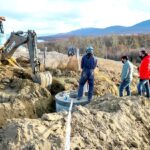 Harrington junto a los concejales Taberna y Rodríguez recorrió Obras de distintos barrios