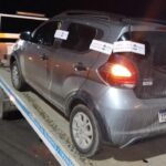 Juez asistió a conductora que chocó contra boulevard en Ushuaia