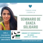 Llevarán adelante un seminario solidario de danzas