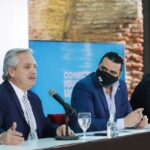 El presidente Alberto Fernández lanzó el programa Conectar Igualdad Ushuaia