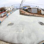 Avanza la obra de repavimentación de la calle Almafuerte