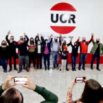Gliubich y Pani cerraron la campaña con el apoyo de las autoridades de la UCR y afiliados