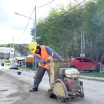 Inician los trabajos de renovación de pluviales en la calle Leum del barrio Kaupén