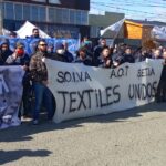 Textiles se movilizaron al Ministerio de Trabajo