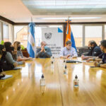 El gobernador Melella recibió a trabajadores de Digital Fueguina
