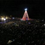 40 mil personas disfrutaron del Parque de los 100 años y del encendido del nuevo arbolito