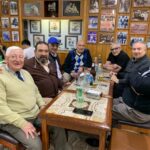 Veteranos boxeadores despidieron el año en el tradicional Café Roca