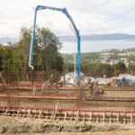 Comenzó el hormigonado de la cisterna del Barrio Antiguos Leñadores