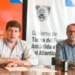 El gobernador Melella presentó el puerto de Ushuaia