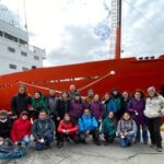 BUQUE OCEANOGRÁFICO ESPAÑOL HESPÉRIDES RECALÓ EN EL PUERTO DE USHUAIA