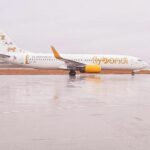 TIERRA DEL FUEGO RECIBIÓ EL PRIMER VUELO DE LA AEROLÍNEA FLYBONDI
