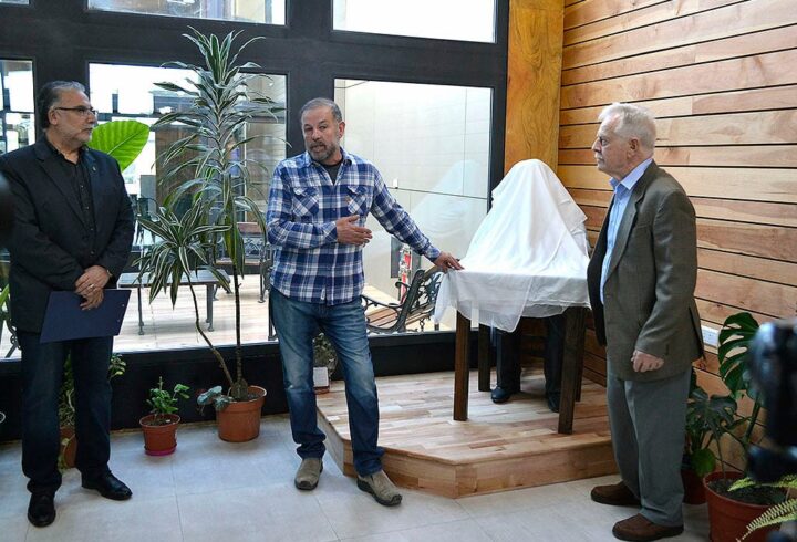 En la oportunidad se descubrieron los homenajes al ARA San Juan, al Dr. René Favaloro y a Oscar “Mingo” Gutiérrez y la Hermana Carla. Se vivieron momentos de mucha emoción.