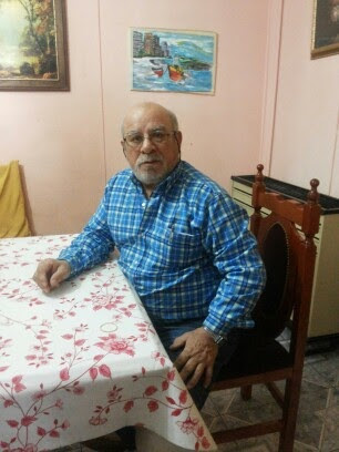 El pescador y propietario de “Mar y Playa”, José Argel Padre, recordó cuando llegó a Almanza.