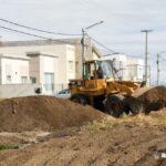 Continúan las obras de infraestructura en el barrio Barrancas 2