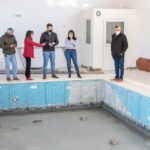 El intendente supervisó la obra de reconstrucción de la pileta terapéutica del Mamá Margarita