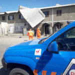 El viento se ensañó con Tierra del Fuego y causó estragos 