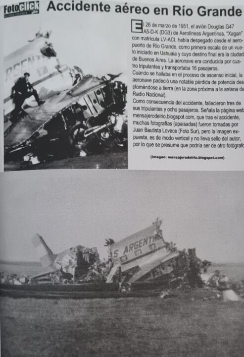 Referentes históricos de la ciudad expresaron la necesidad de rescatar la historia y uno de los proyectos propone construir un monumento a los caídos en la tragedia del avión de Aerolíneas Argentinas que se estrellara en 1951,con una réplica a escala