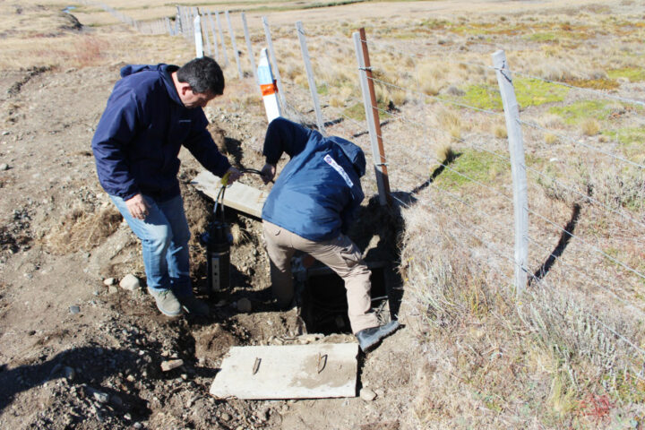 Esta conexión se realizó en Estancia Cullen y participó el equipo de empalmadores de la contratista de ARSAT, la firma COIVALSA liderado por Javier Viloutta.