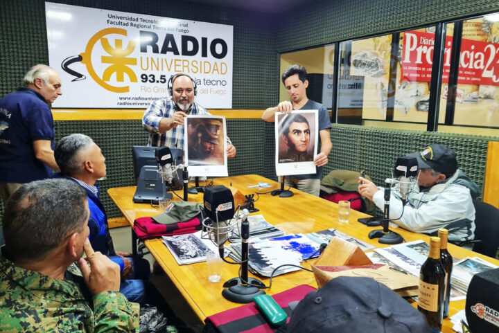 “Es como si les hubiéramos tomado una foto ayer mismo”, confió el artista Ramiro Ghigliazza al programa ‘Misión Malvinas’ que se emite por Radio Universidad 93.5.