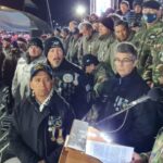 VETERANOS DE GUERRA AGRADECIERON A LA POBLACIÓN POR SU APOYO