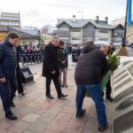 El presidente Fernández y el gobernador Melella homenajearon a los héroes y heroínas de la guerra de Malvinas